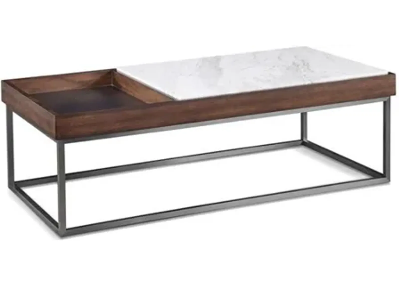 Ennis Coffee Table in Brown Sable