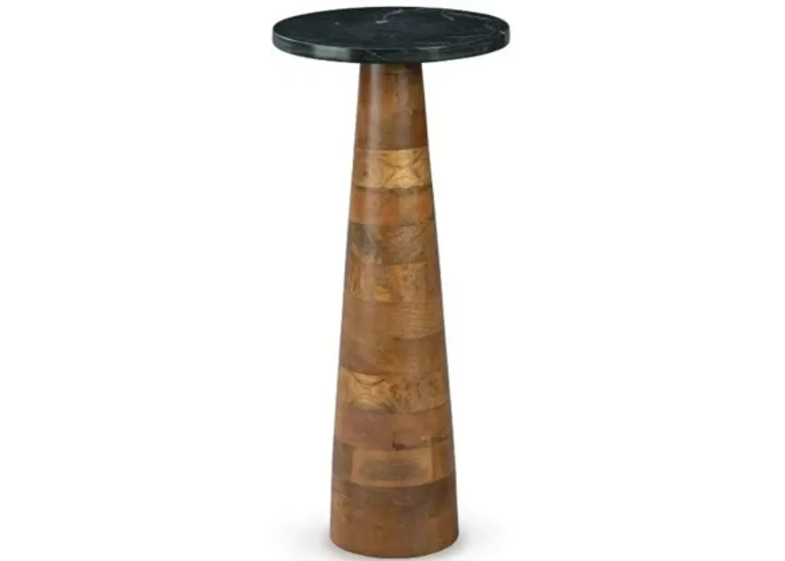 Quinndon Accent Table in Brown/Black