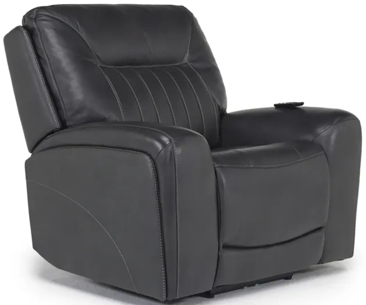 Banks 3 Power Recliner in Chesapeake Charcoal