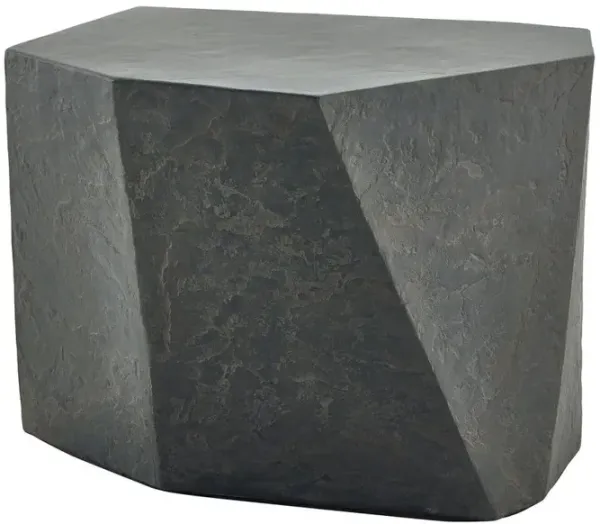 Parra Outdoor End Table in Gray
