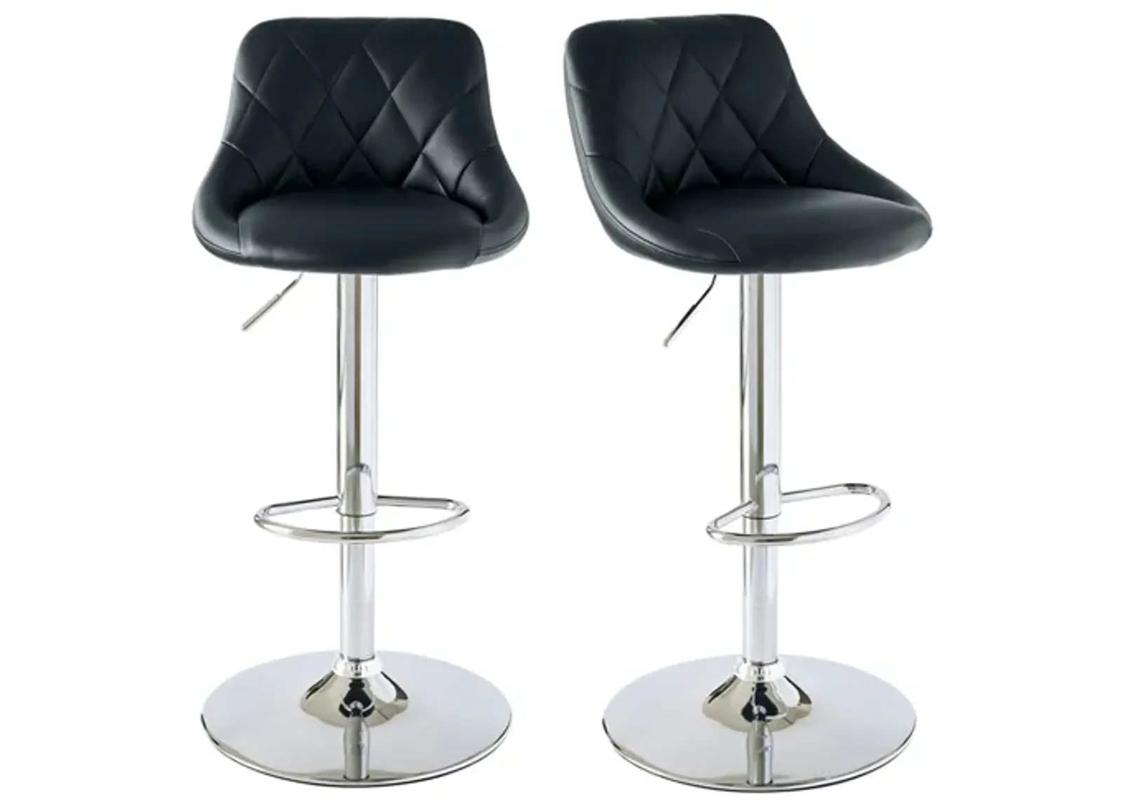 Baltimore Barstool in Black, Set of 2