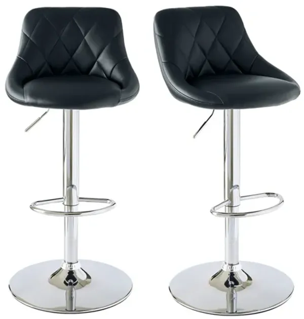 Baltimore Barstool in Black, Set of 2