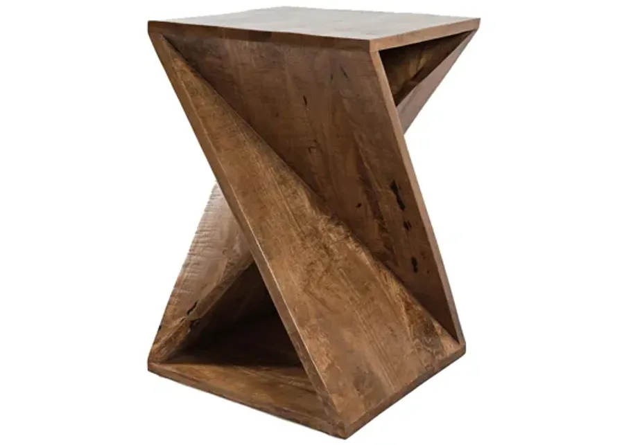 Jasper Accent Table in Brown