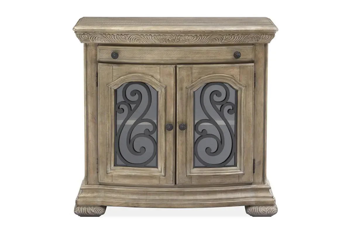 Durango 2 Door Nightstand in Fawn