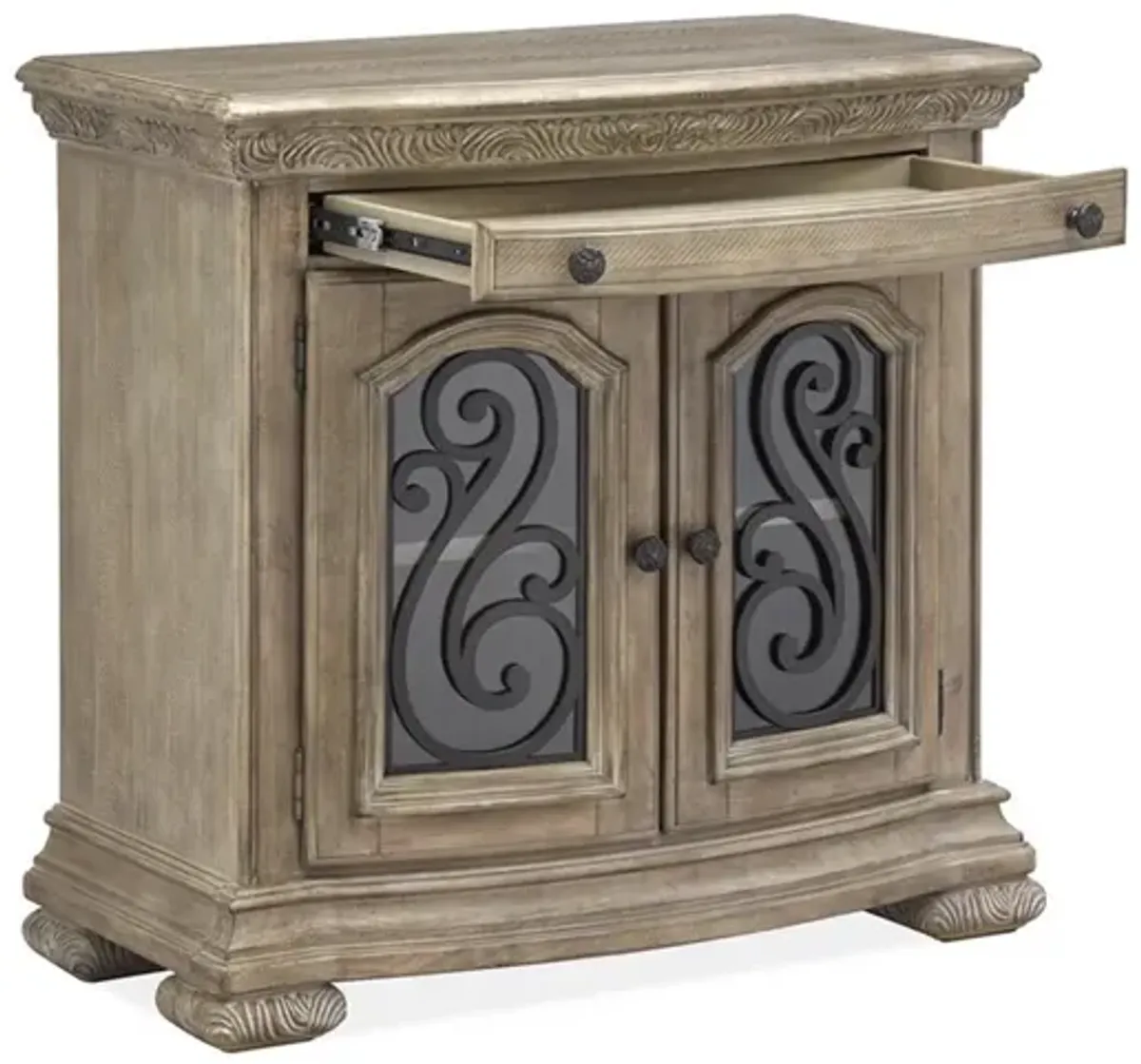 Durango 2 Door Nightstand in Fawn