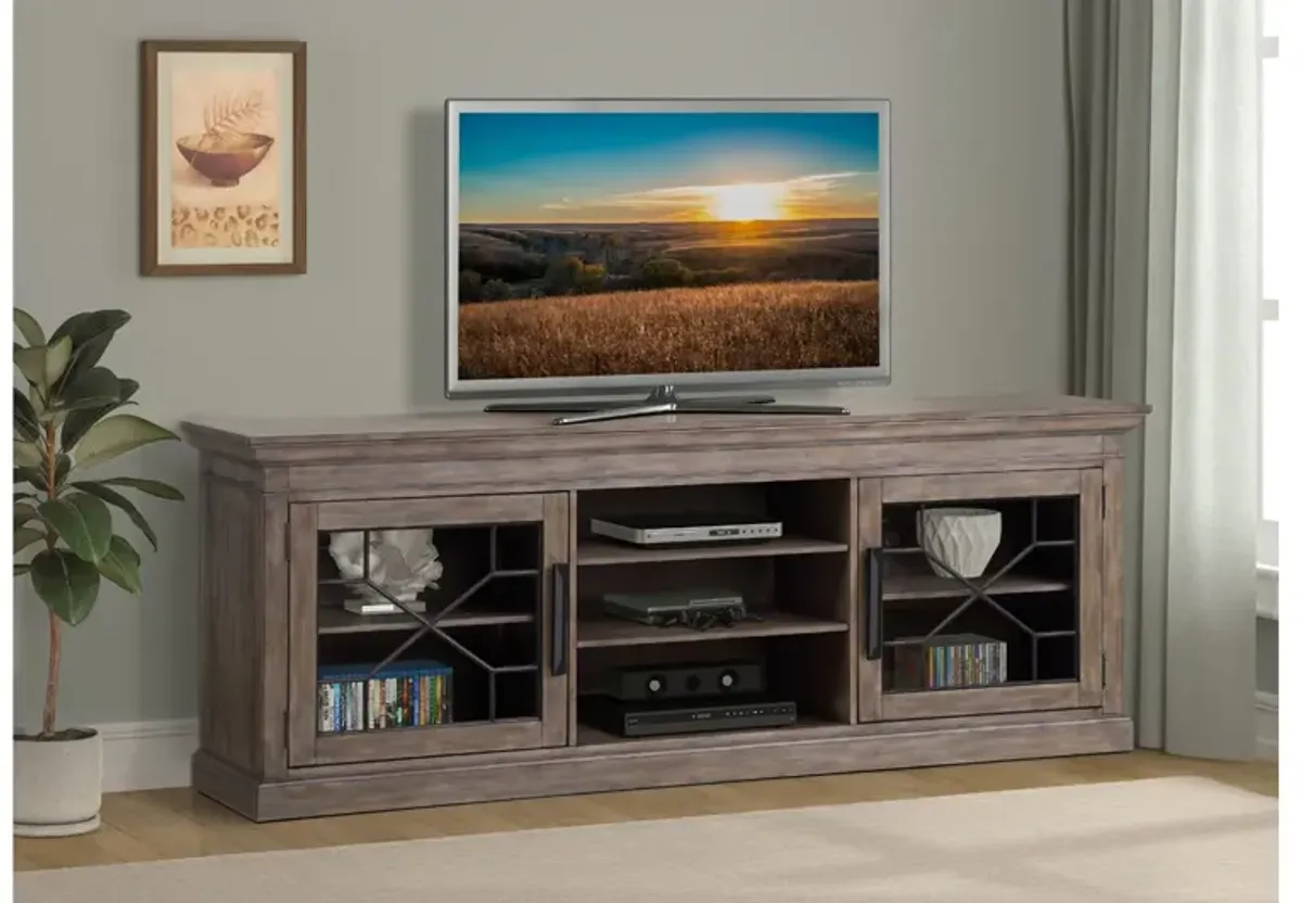 Sundance Media Console in Brown, 92 Inch