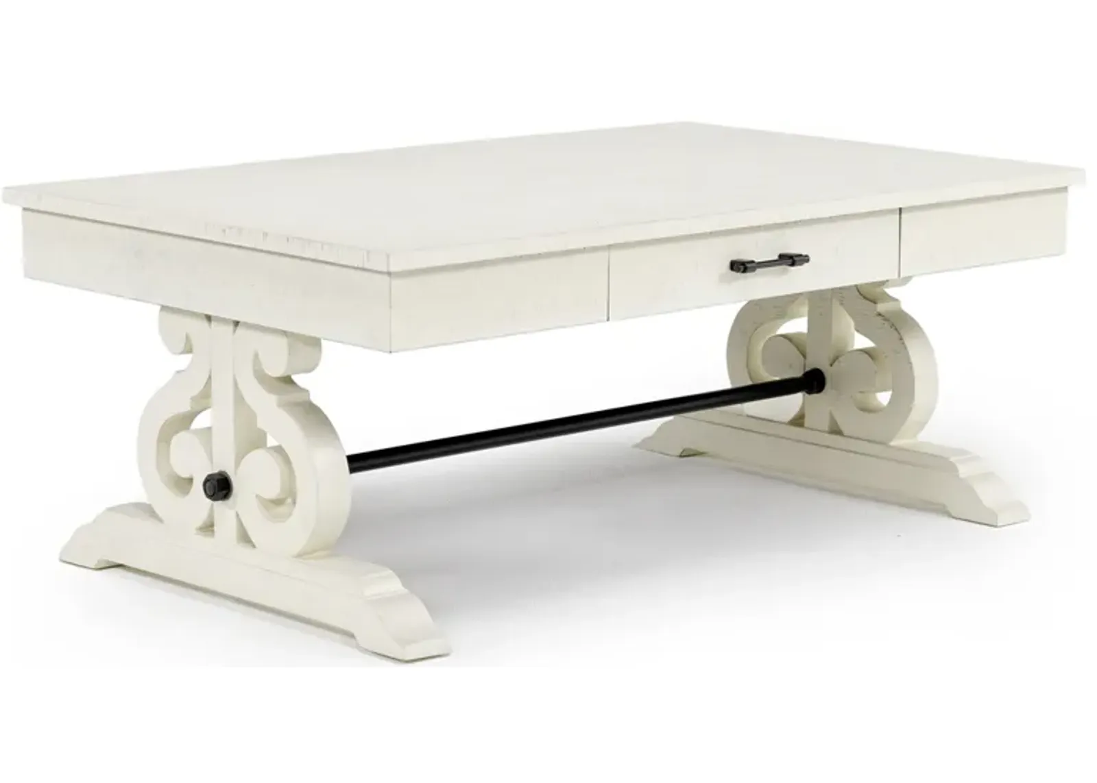 Stone Coffee Table in White