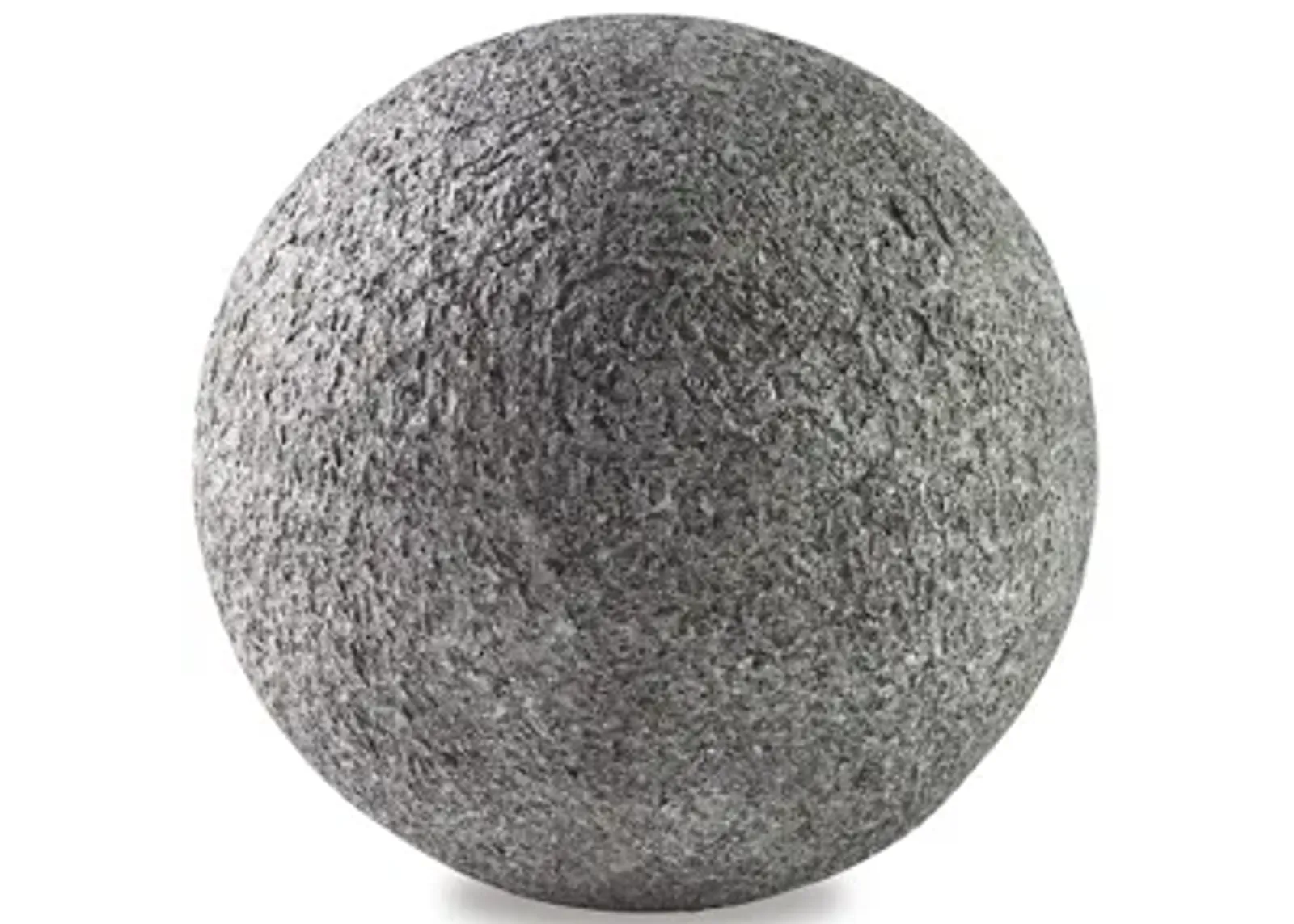 Chanlow Large Round Sculpture in Gray