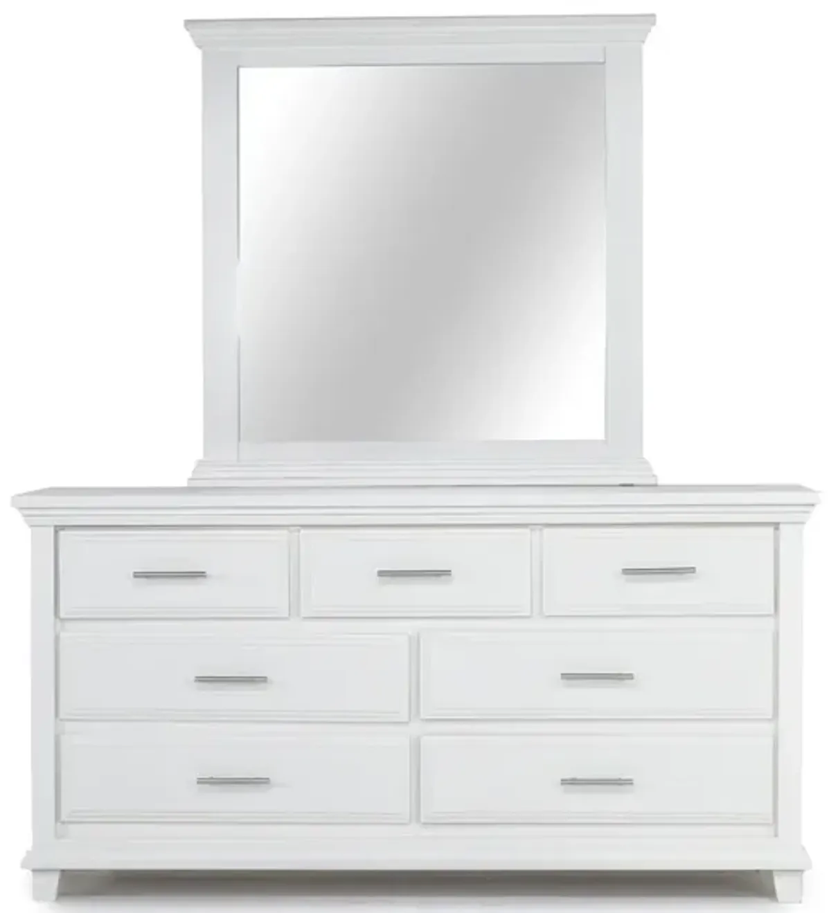 Bella Mirror in White