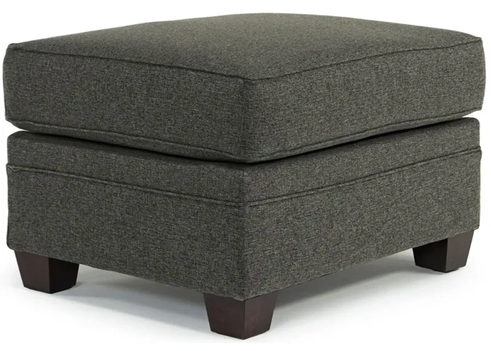 Cordoba Ottoman in Splash Charcoal