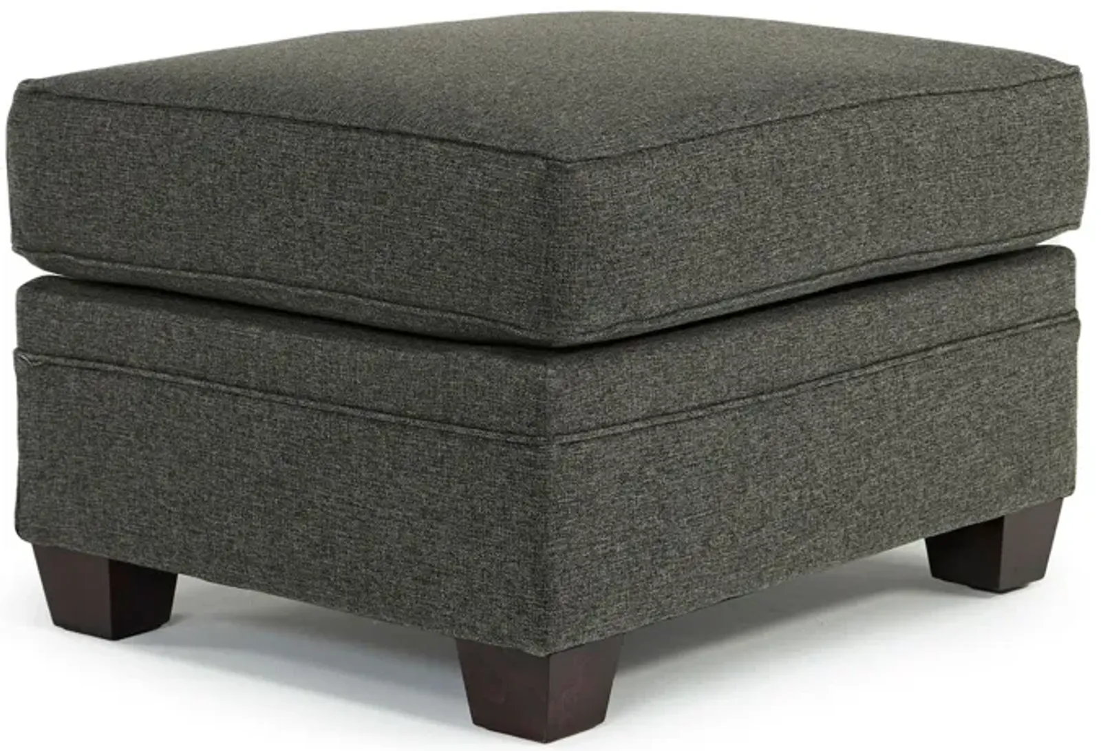 Cordoba Ottoman in Splash Charcoal