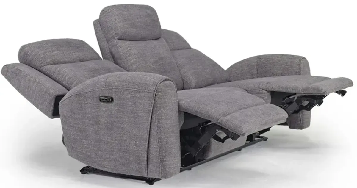 Mia 2 Power Sofa in Gray