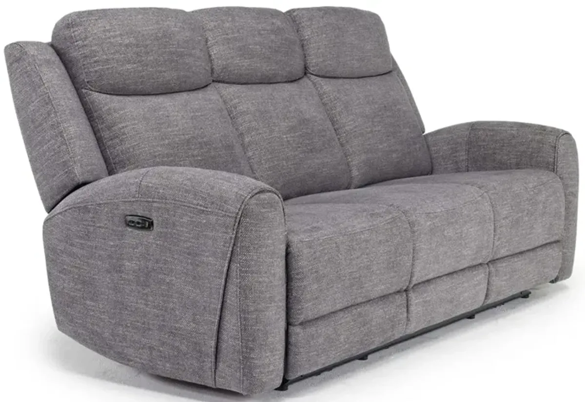 Mia 2 Power Sofa in Gray