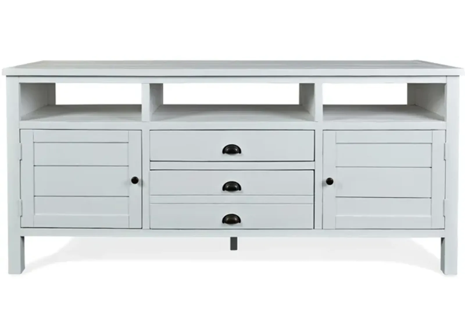 Artisans Media Console in White, 70 Inch