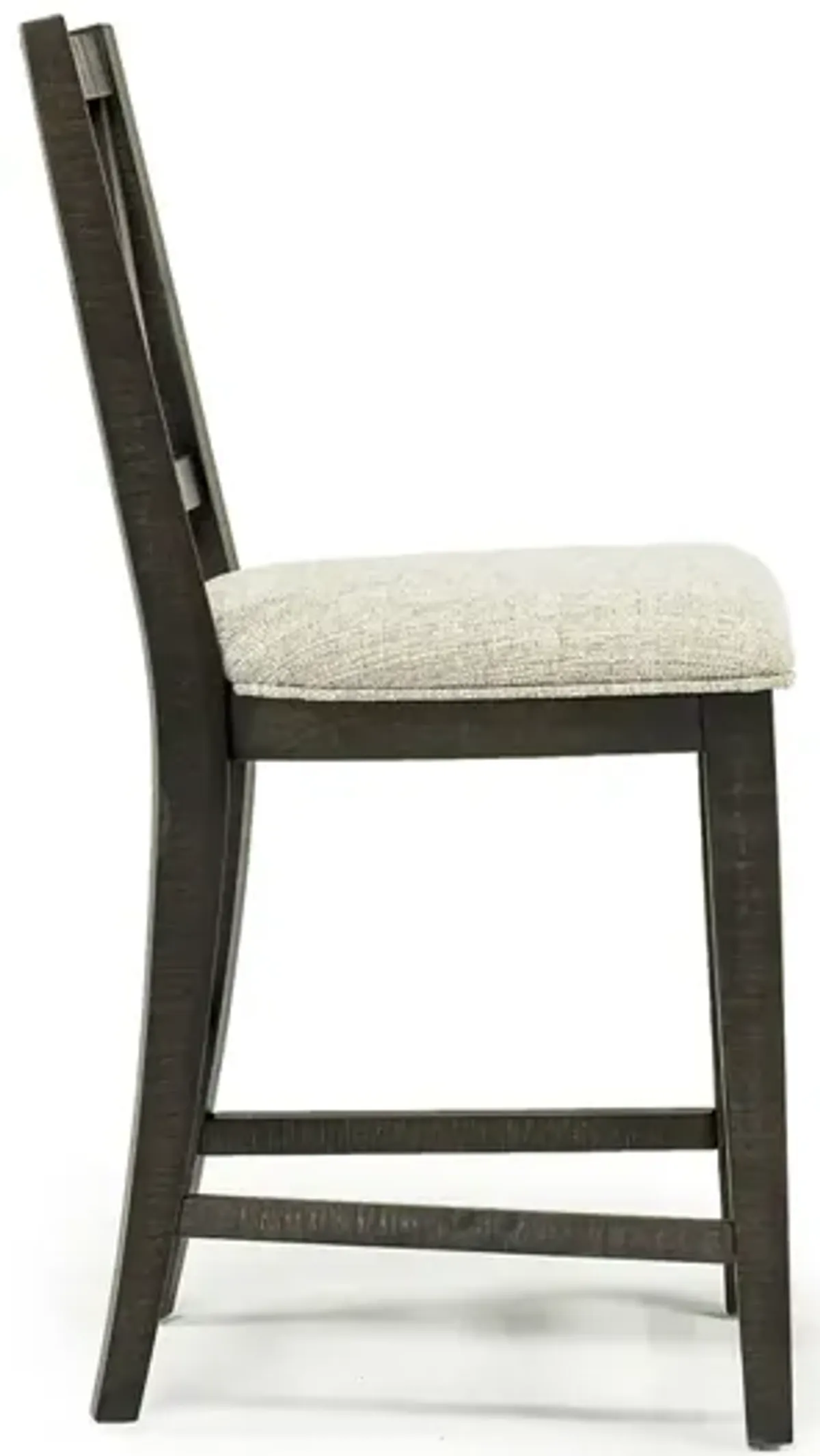 Bay Creek Counter Height Stool in Graphite, V-Back