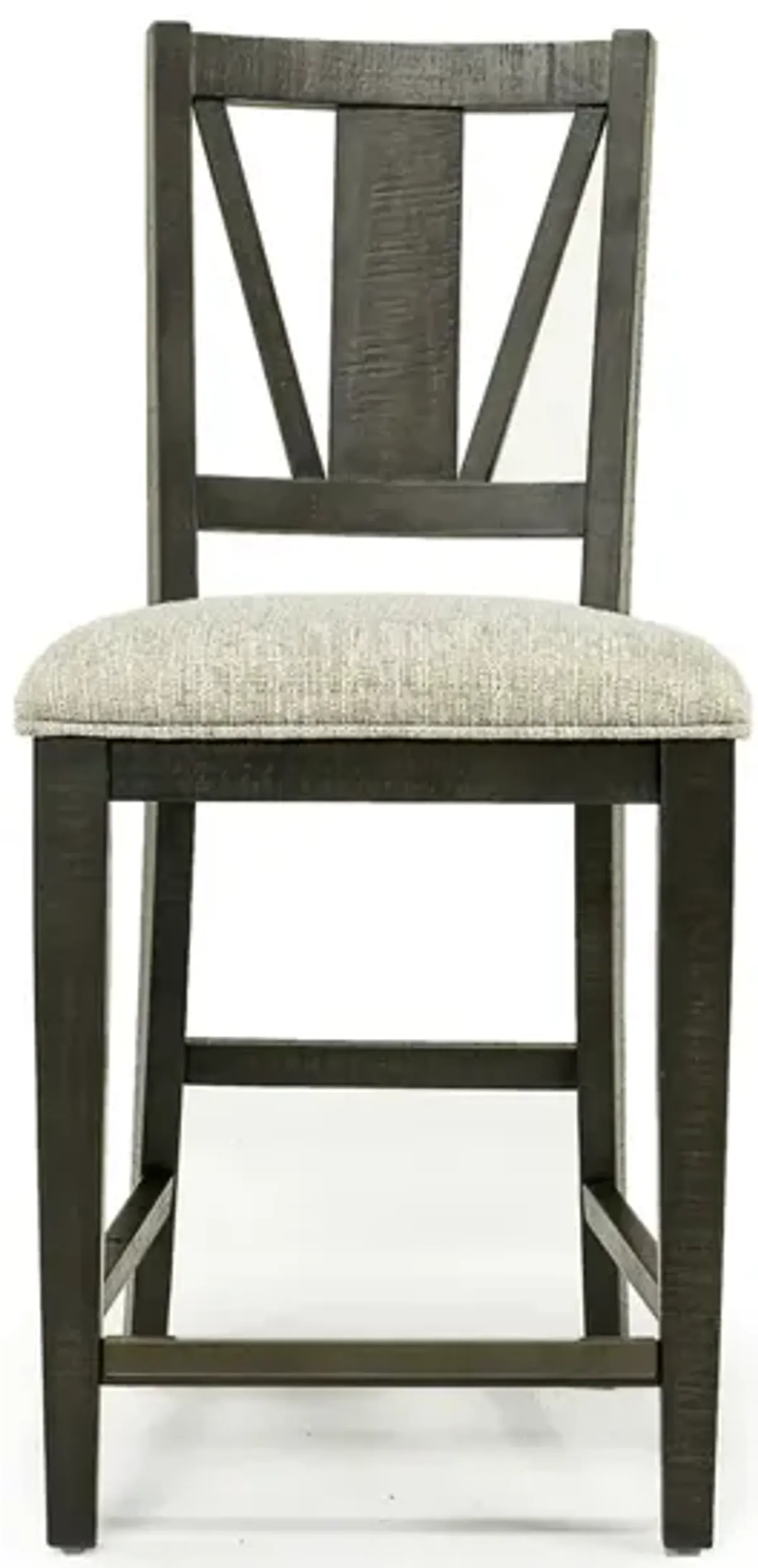 Bay Creek Counter Height Stool in Graphite, V-Back