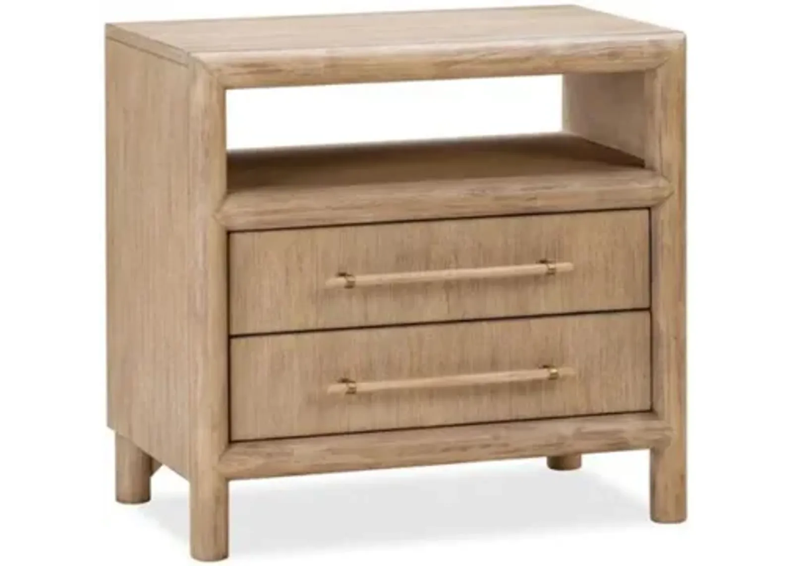 Dorsey 2 Drawer Nightstand in Granola