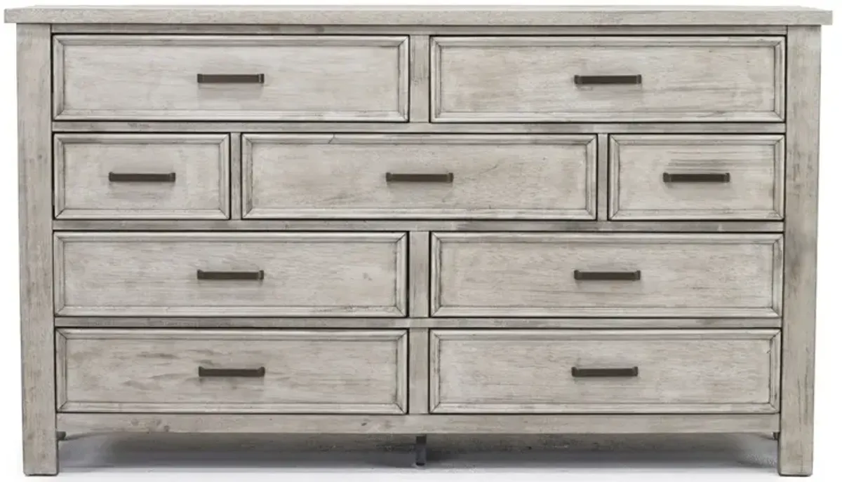 Sullivan Dresser in Drift Gray