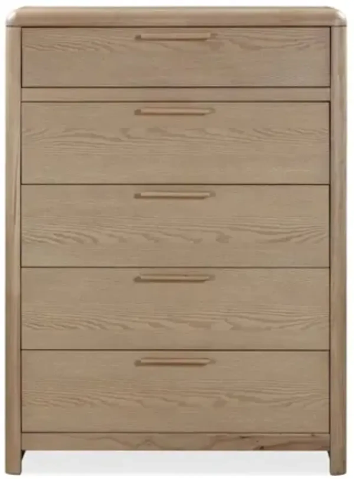 Furano 5 Drawer Chest in Ginger