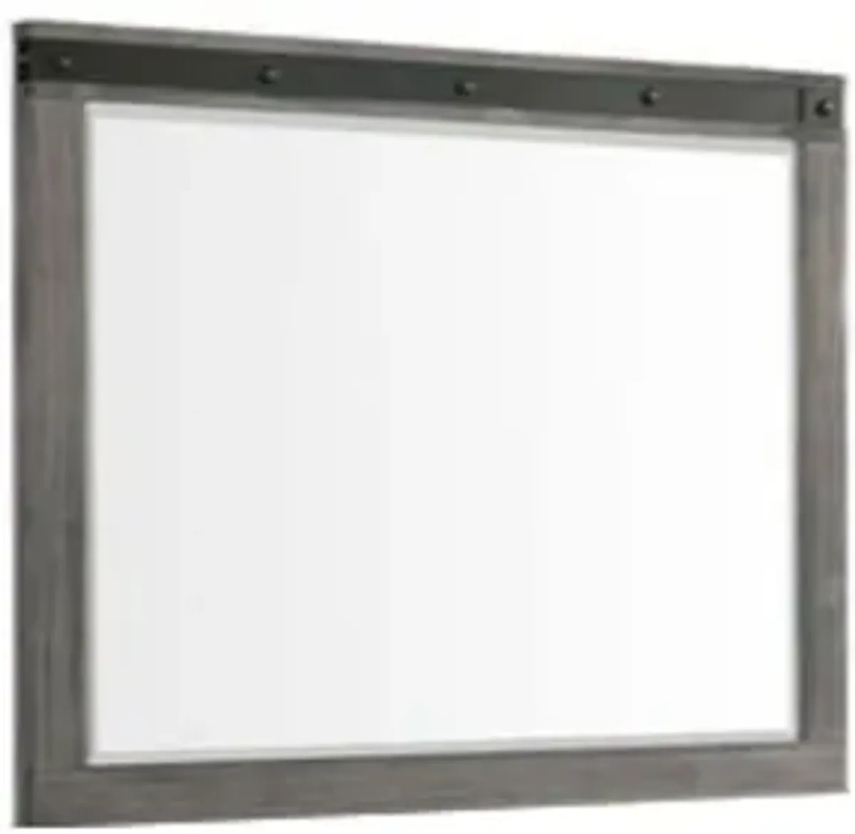 Wade Mirror in Gray