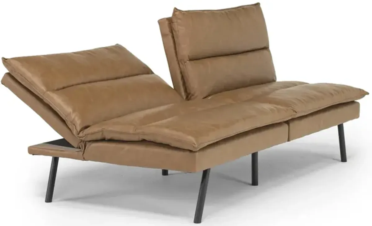 Dune Klik Klak Sofa Bed in Brown