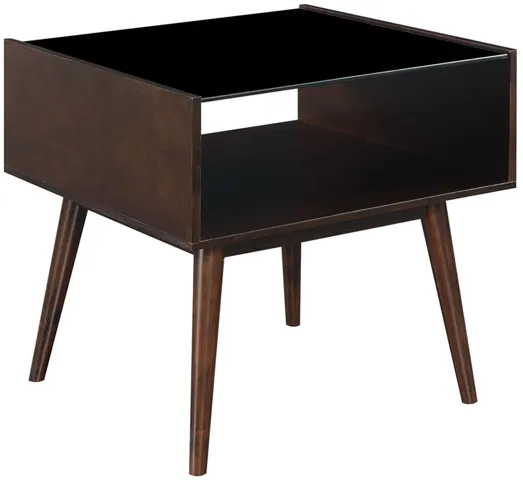 Morgan Occasional End Table in Espresso