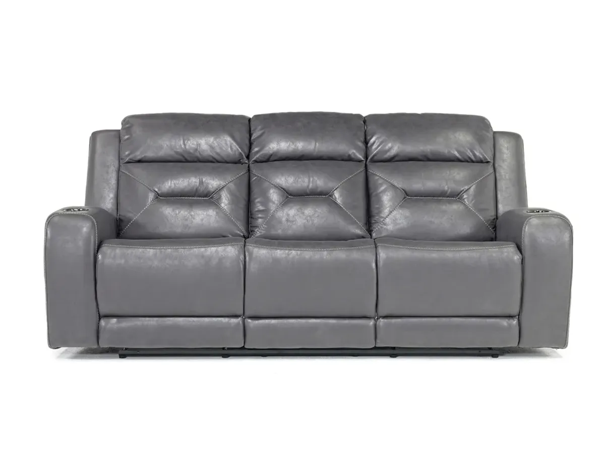 Tahoe Reclining Sofa in Charcoal