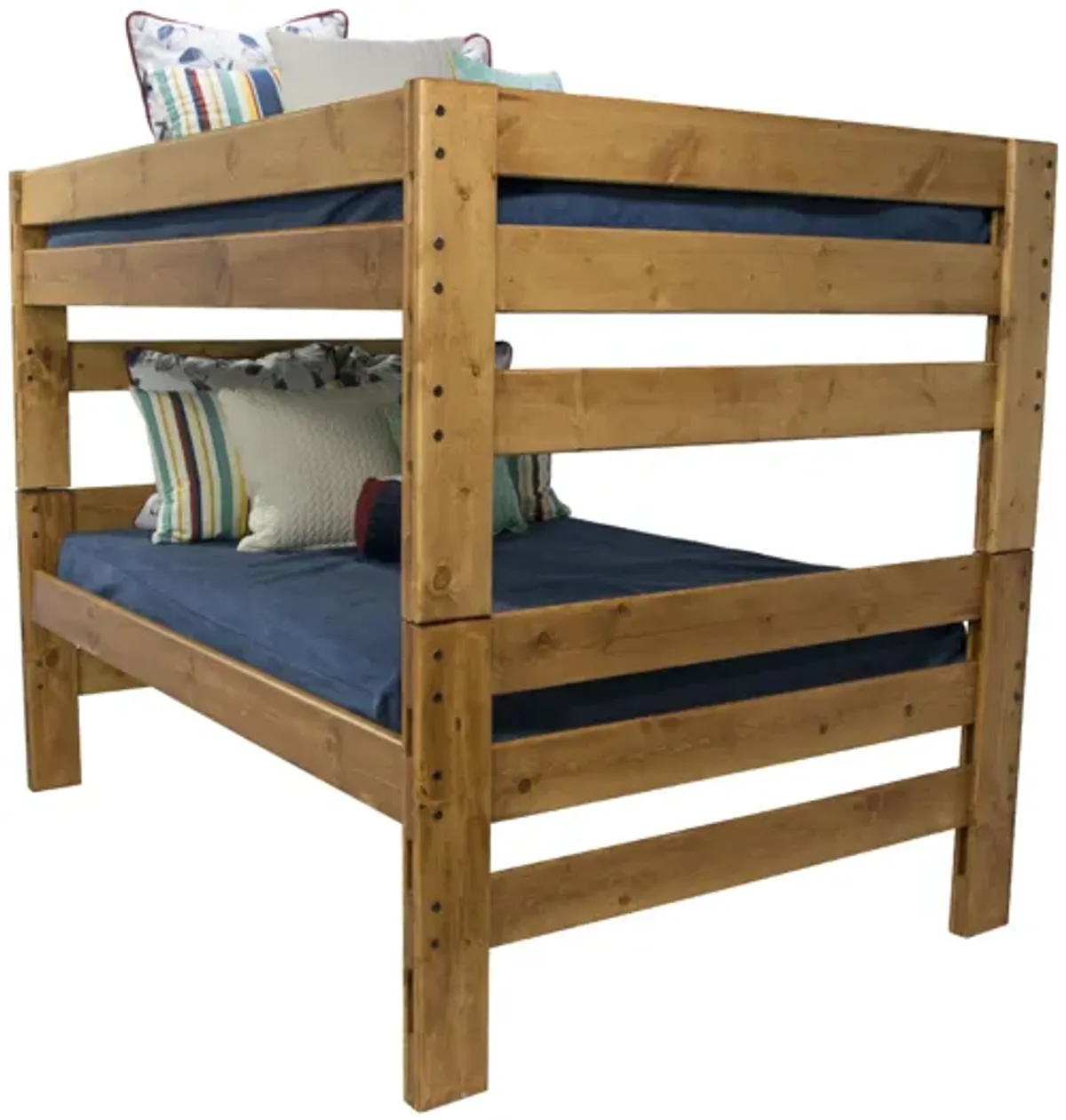 Young Pioneer Bunk Bed in Natural, Full