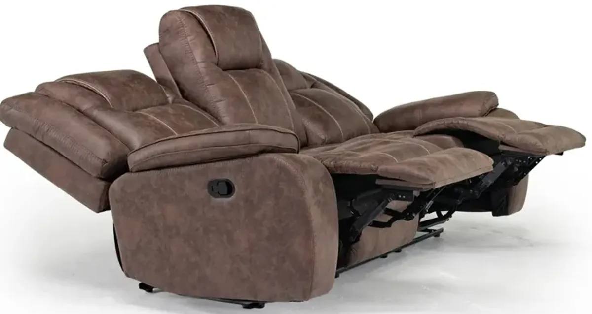 Blake Reclining Sofa in Reina Bark