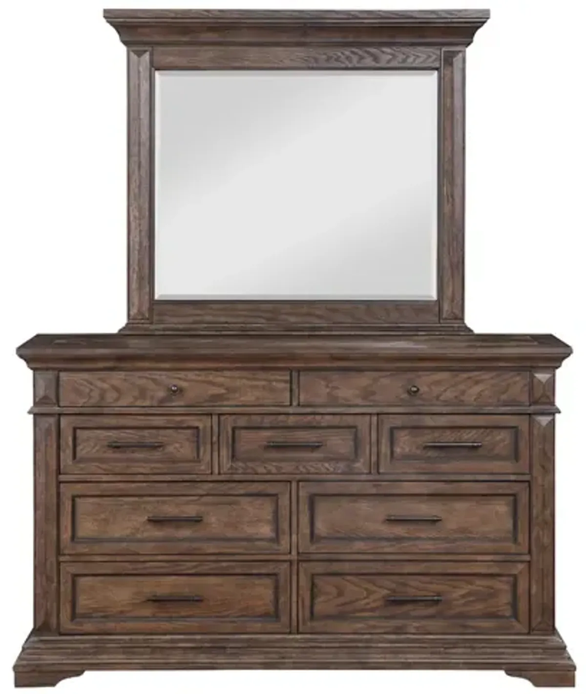 Jolie Vue Dresser in Brushed Walnut