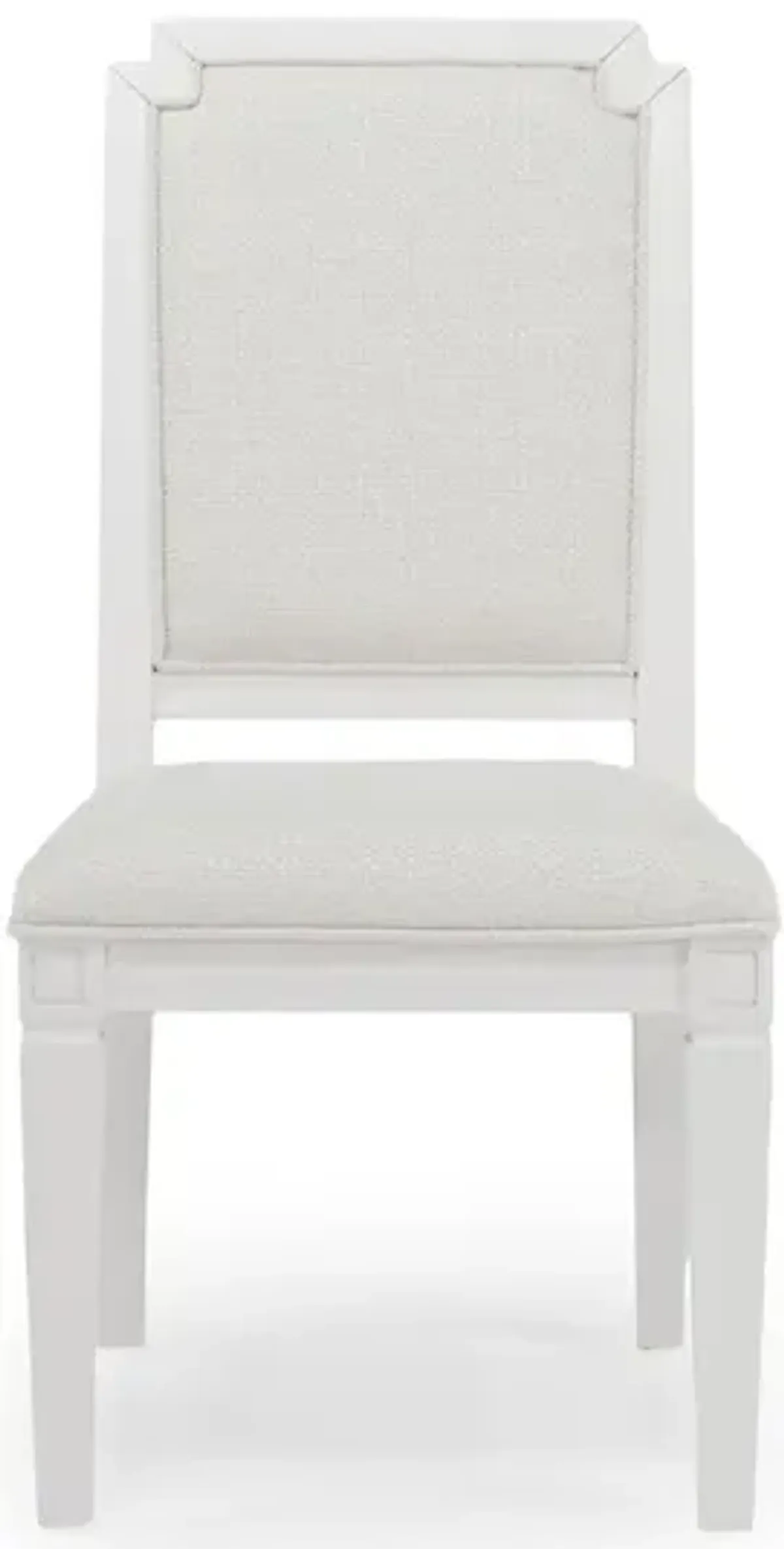 Willowbrook Side Chair in Egg Shell White, Upholstered