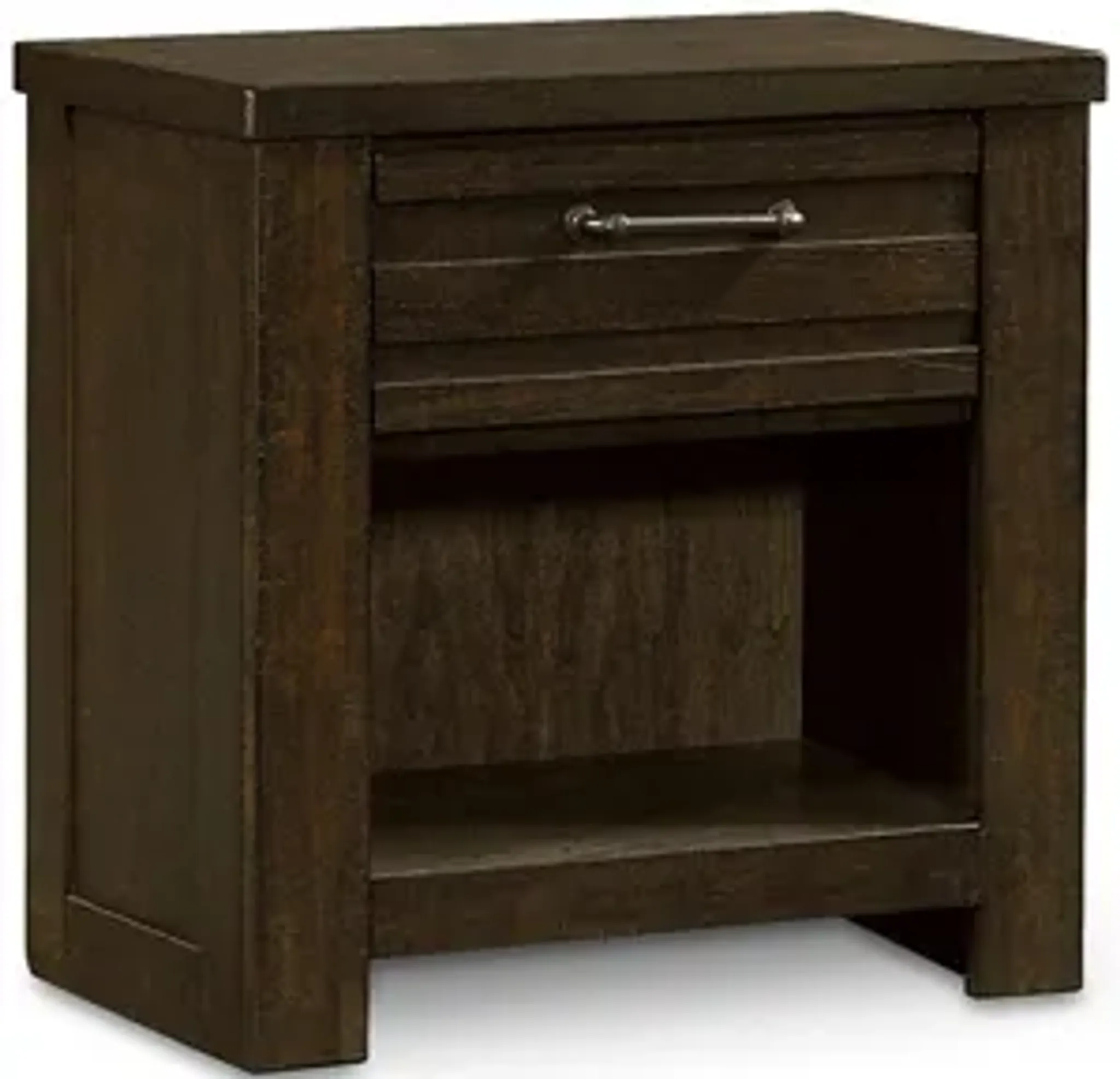 Ruff Hewn Nightstand in Brown | Furniture.com