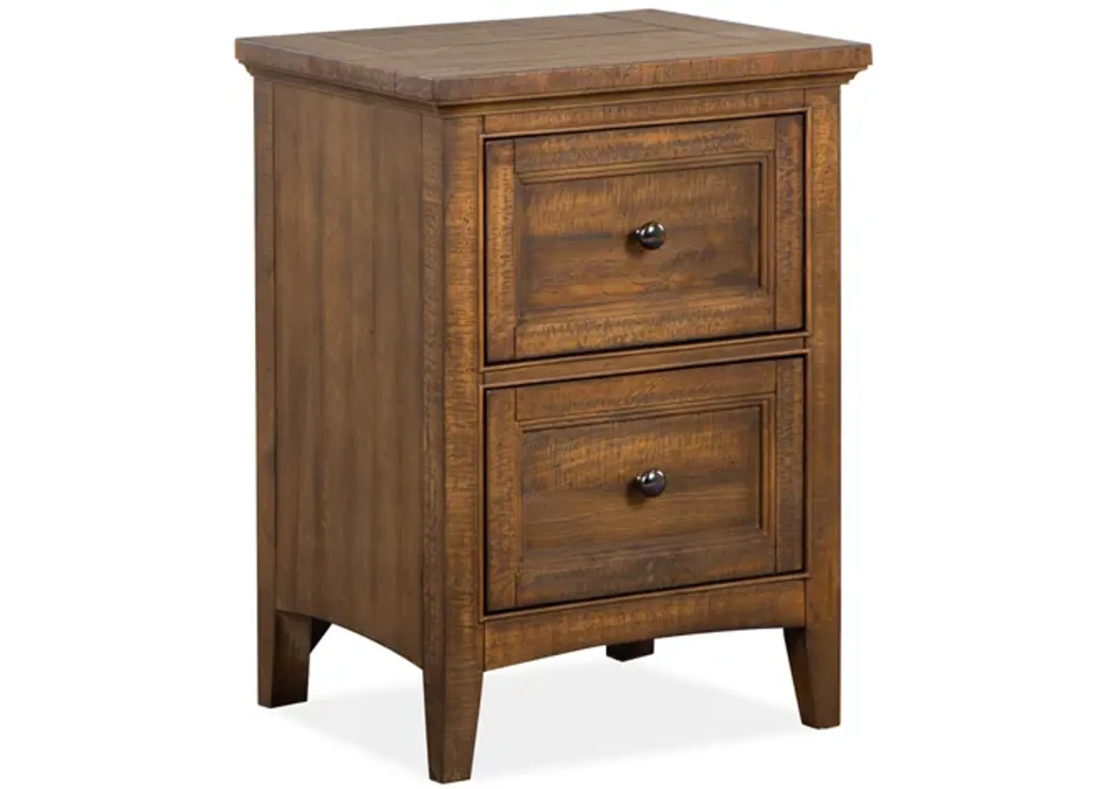 Bay Creek 2 Drawer Nightstand in Nutmeg