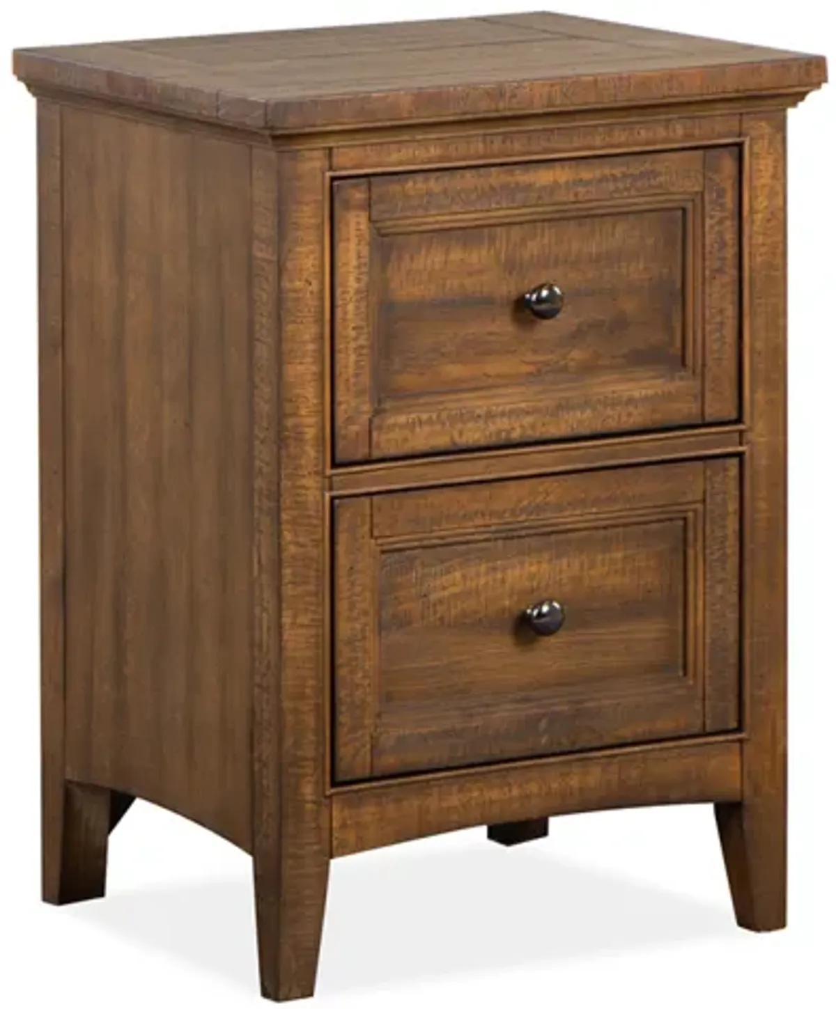 Bay Creek 2 Drawer Nightstand in Nutmeg