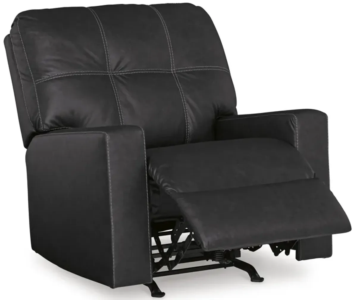 Barlin Mills Recliner In Carbon 