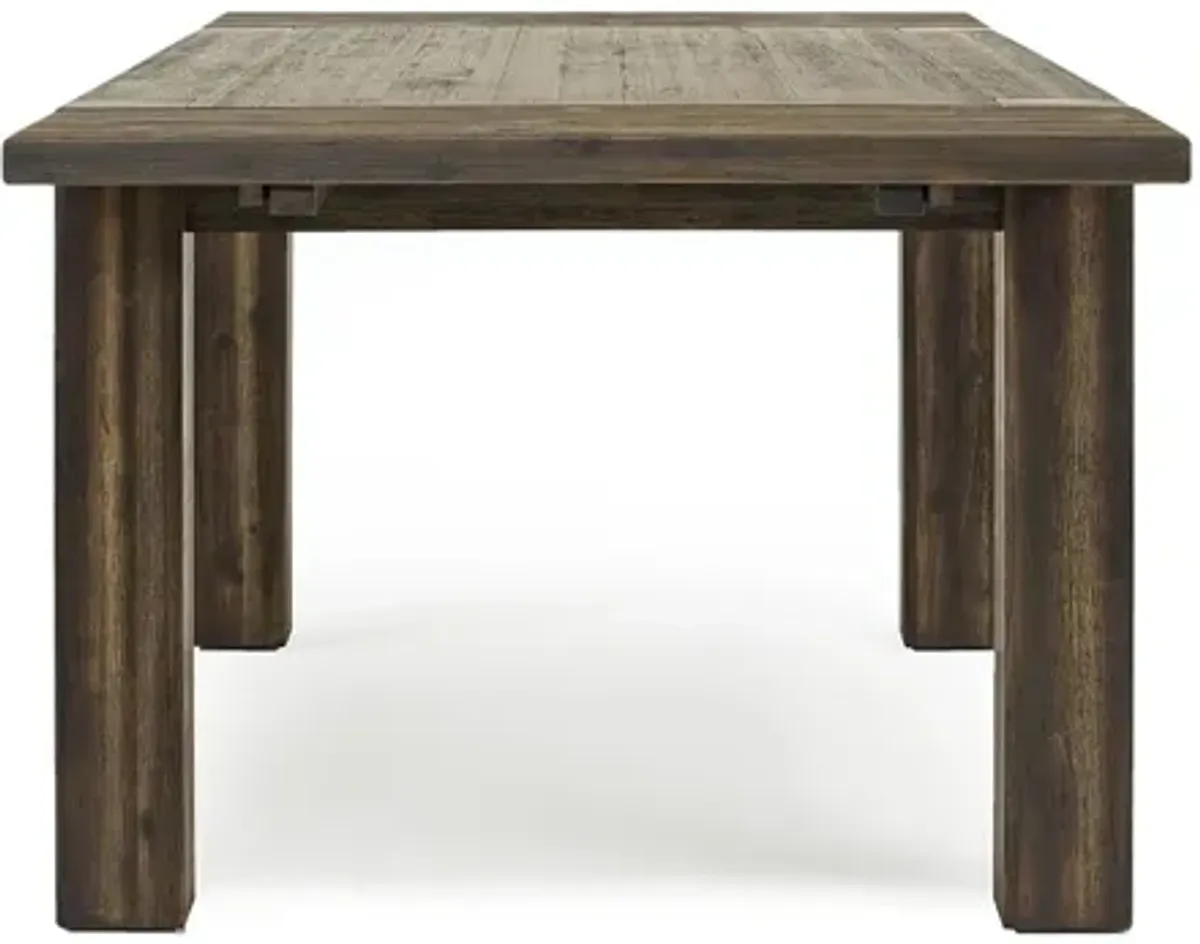 Meadow Extendable Dining Table in Brown