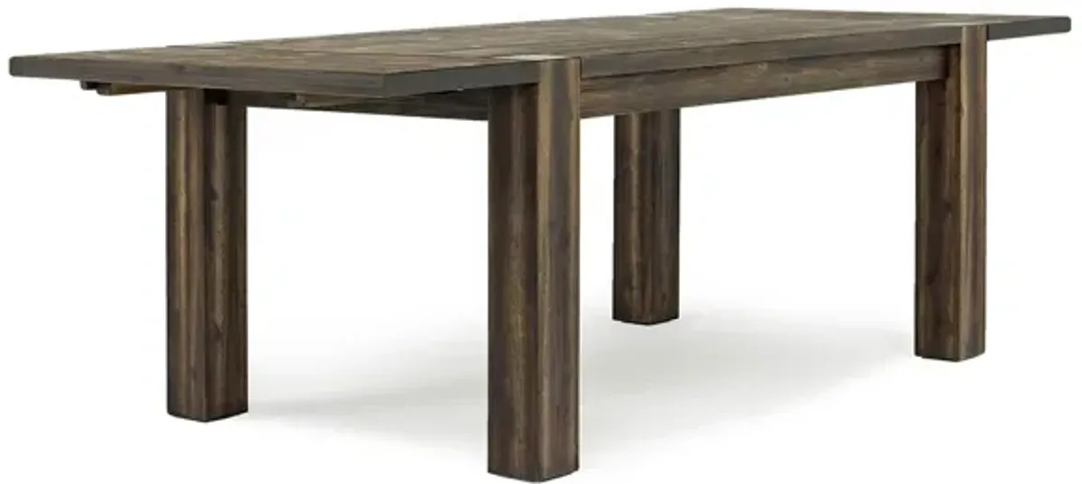 Meadow Extendable Dining Table in Brown