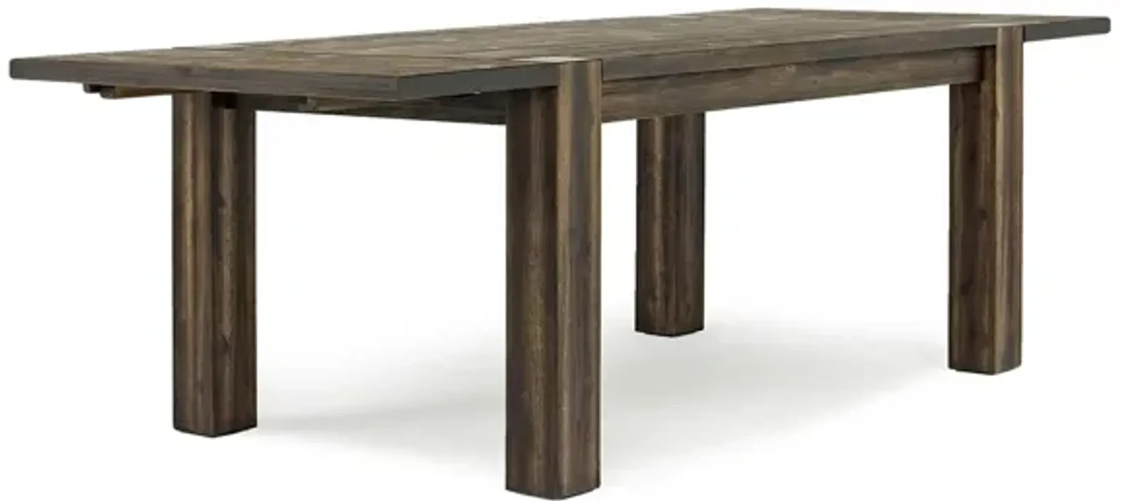 Meadow Extendable Dining Table in Brown