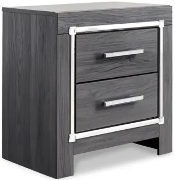 Lodanna Nightstand in Gray