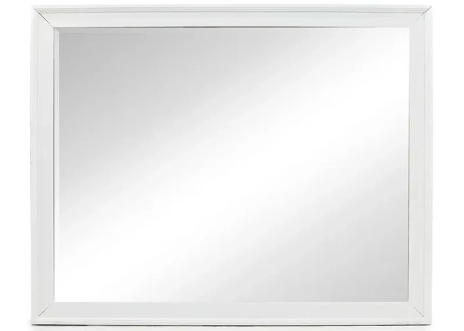 Andover Mirror in White