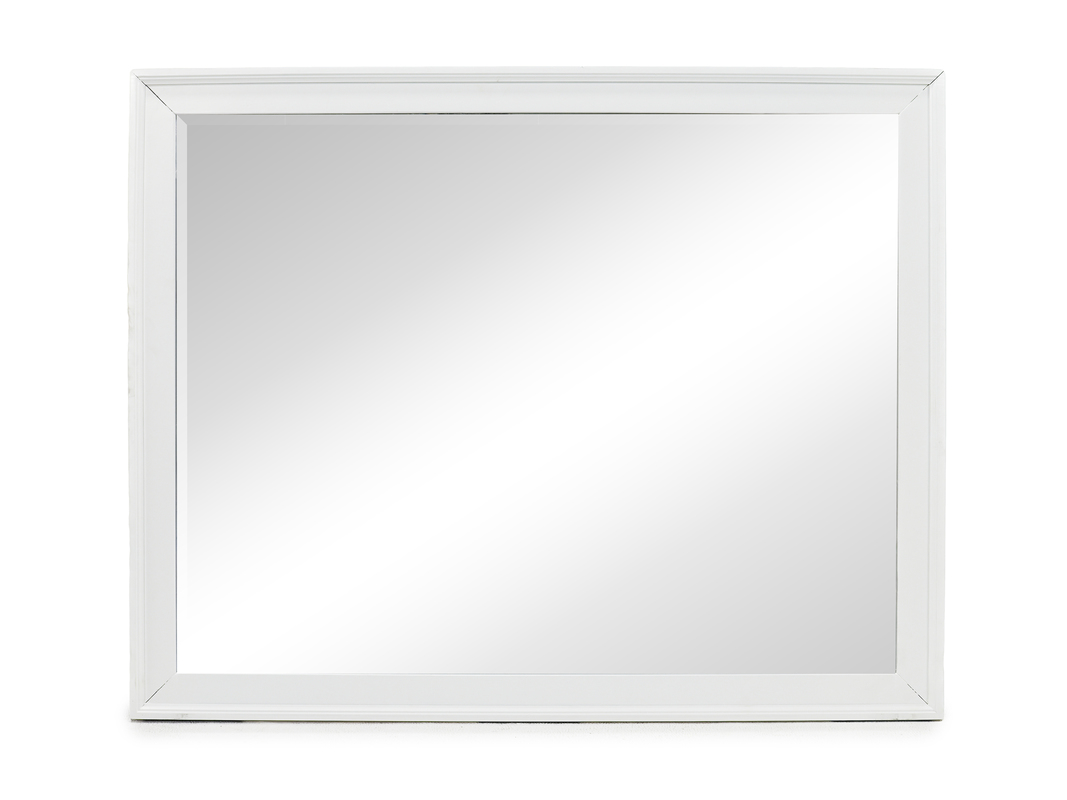 Andover Mirror in White