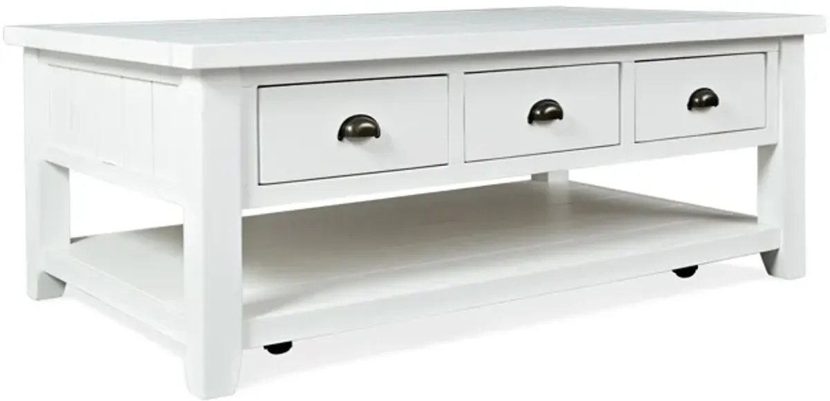 Artisans Coffee Table in White