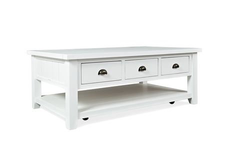 Artisans Coffee Table in White