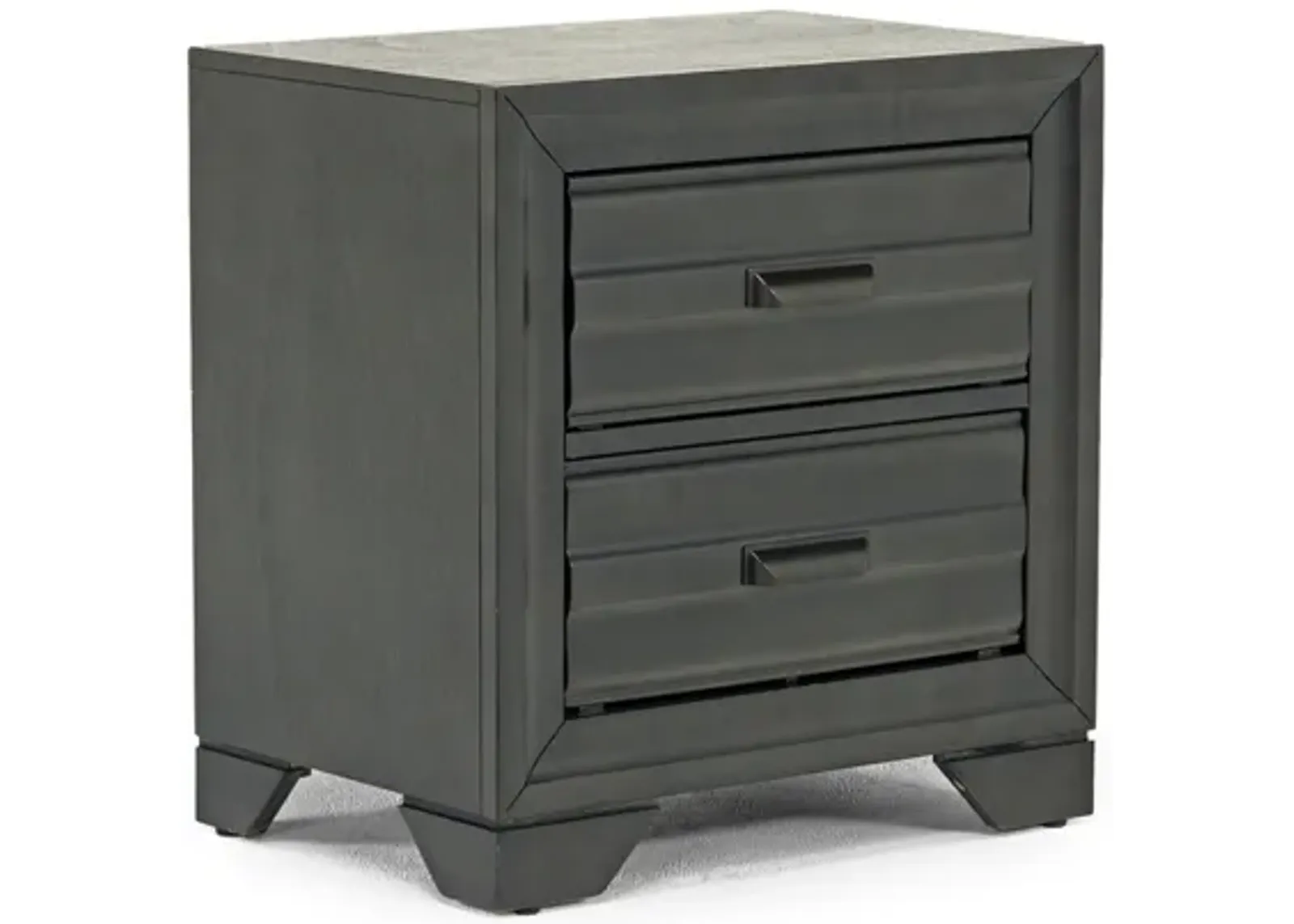 Andes Nightstand in Charcoal