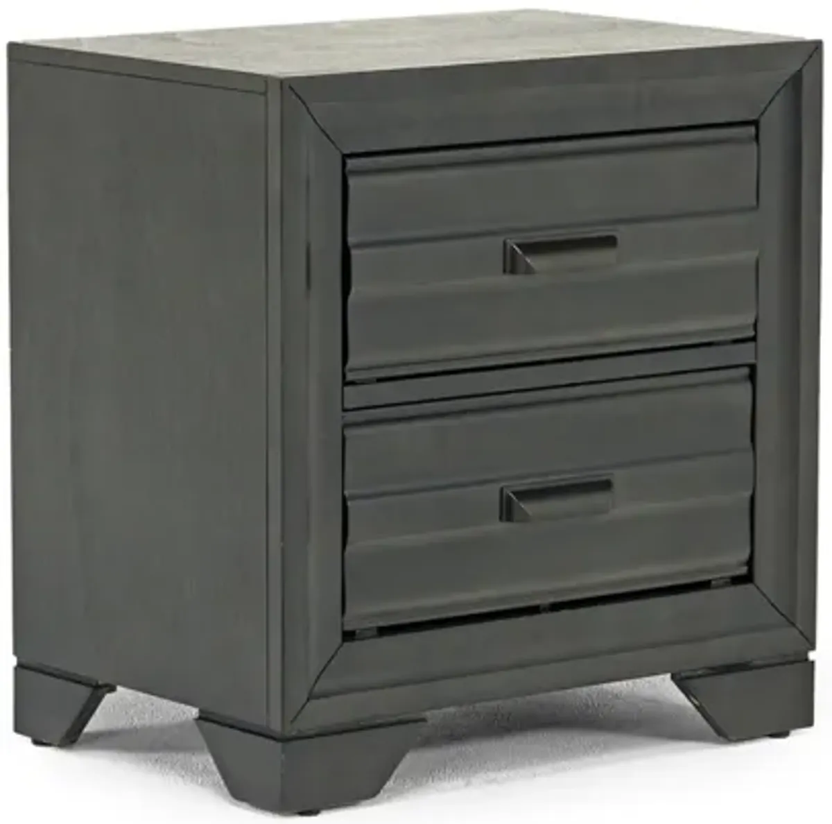 Andes Nightstand in Charcoal