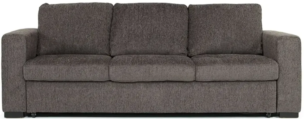 Claire Queen Pullout Sofa & Full Pullout Loveseat in Posh Smoke