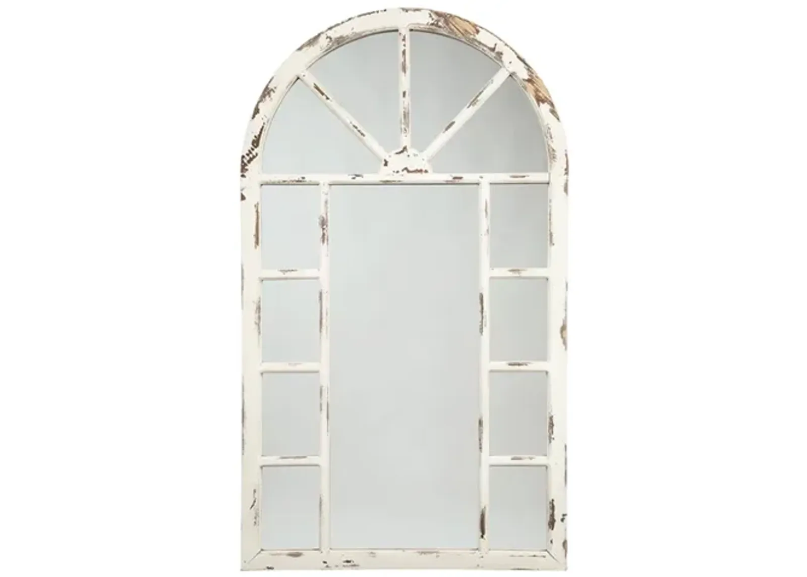 Divakar Accent Mirror in Antique White