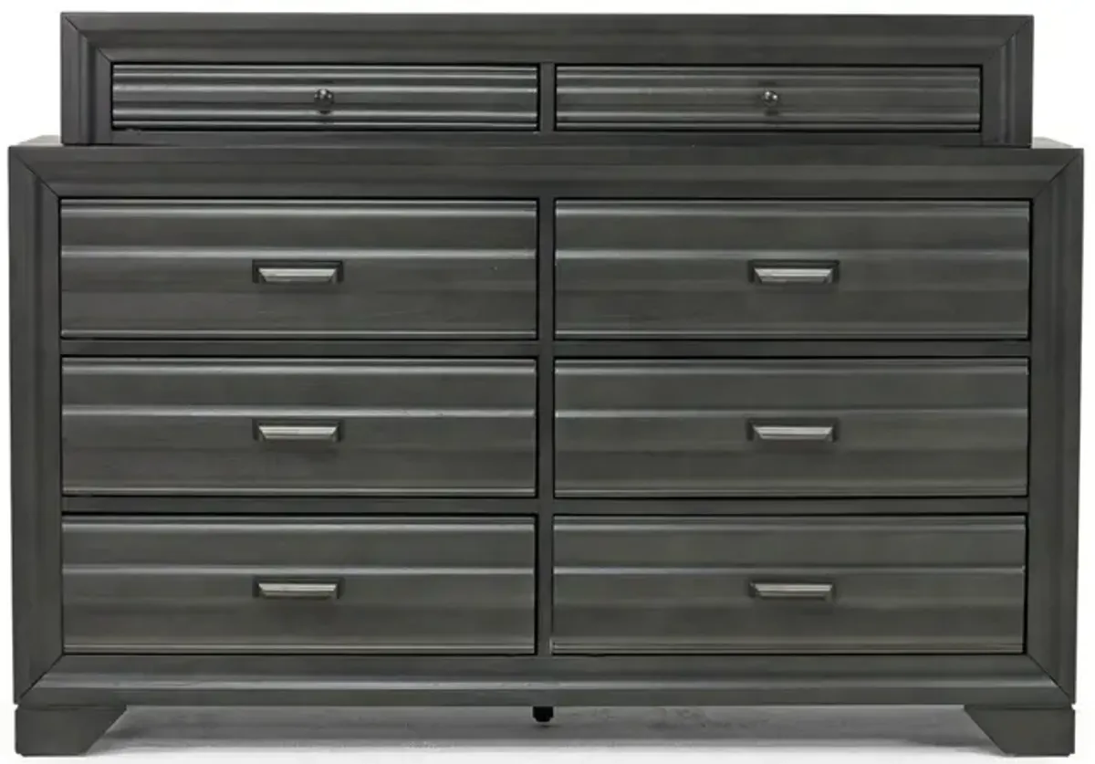 Andes Dresser in Charcoal