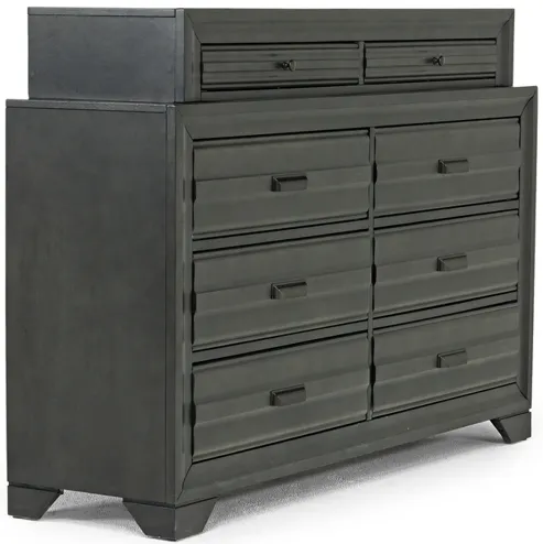 Andes Dresser in Charcoal