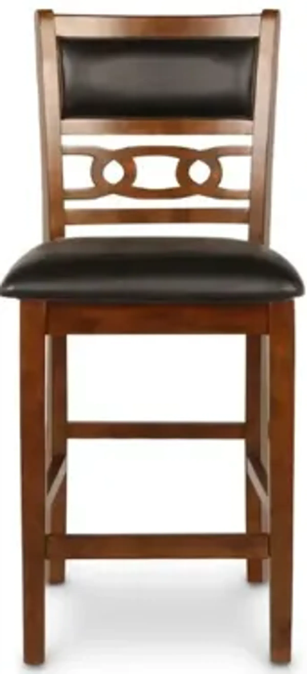 Gia Counter Height Stool in Brown, Set of 2